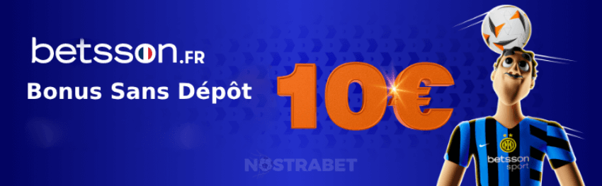 bonus sans dép?t betsson