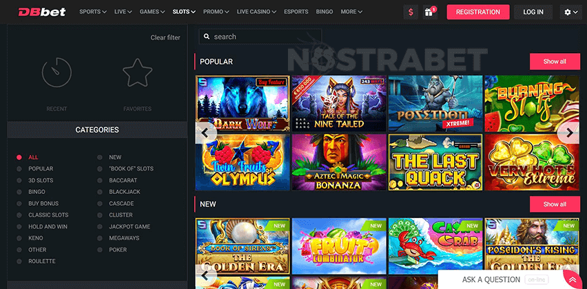 doublebet casino slots