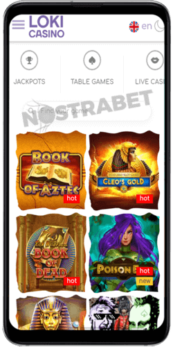 loki mobile casino