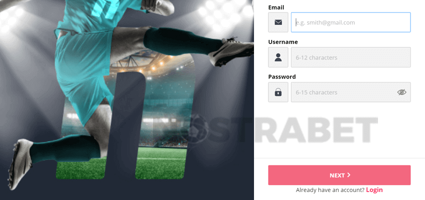 How to register in Novibet